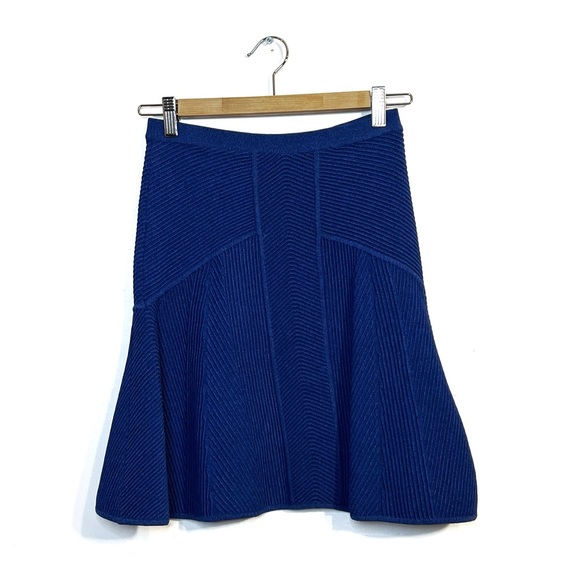 Ronny Kobo | Blue Knit Skirt - Picture 1 of 4